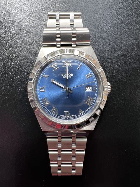 tudor royal 38mm blue